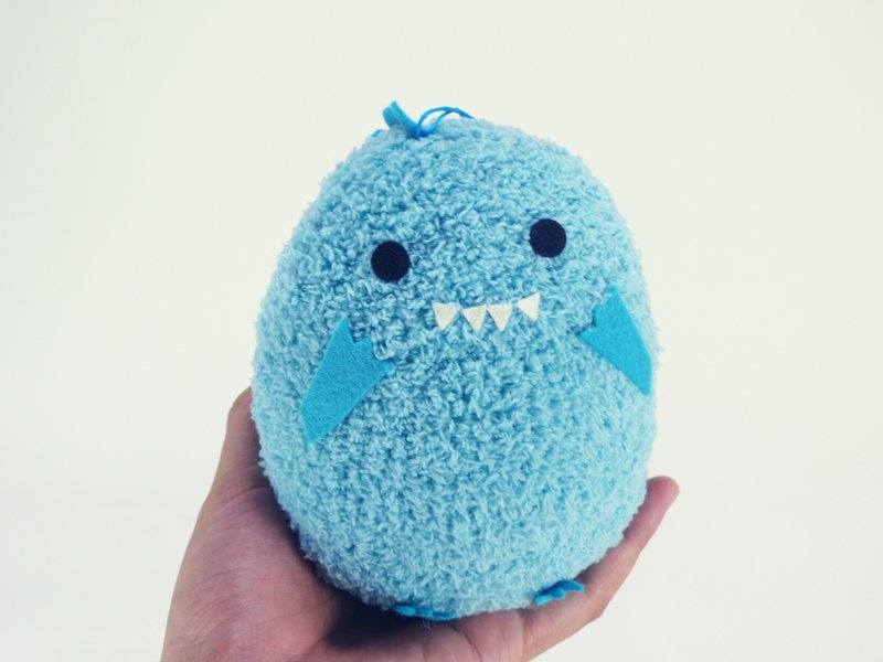 绒毛可爱胖胖兵团-胖胖龙(蓝_岁末惊喜 - 玩偶/公仔 - 棉．麻 蓝色