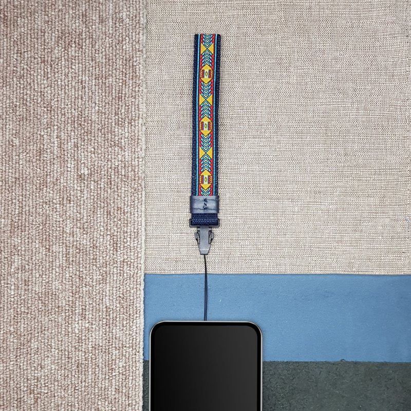 快拆手机绳 礼物 - 吊饰 - 其他人造纤维 蓝色