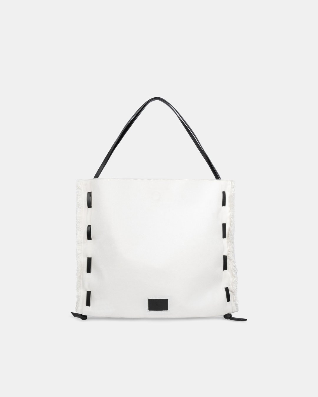 【春天来了】Reef Tote 素皮革 环保帆布 托特包 侧背包 黑色 - 手提包/手提袋 - 人造皮革 黑色