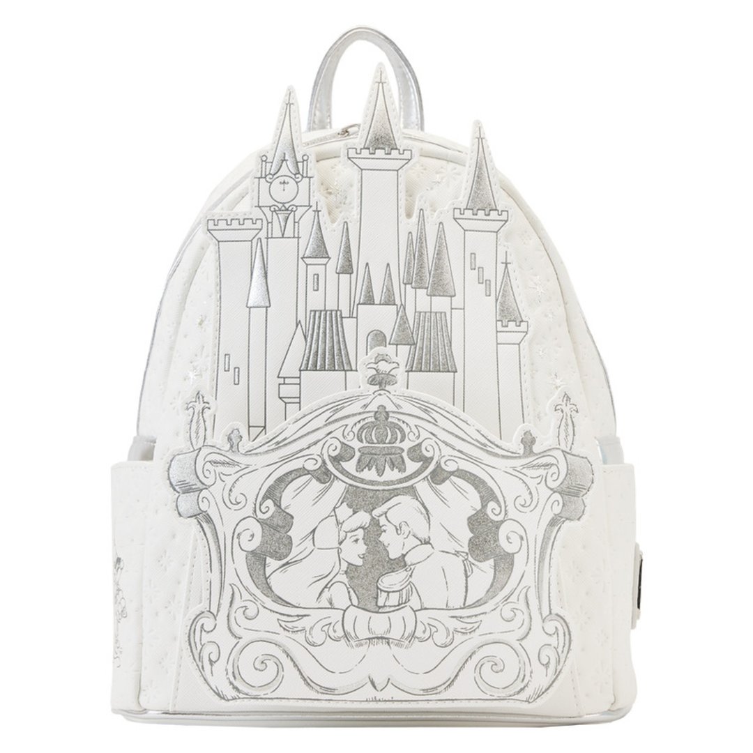 Loungefly Disney 仙履奇缘经典迷你后背包 - 后背包/双肩包 - 人造皮革 