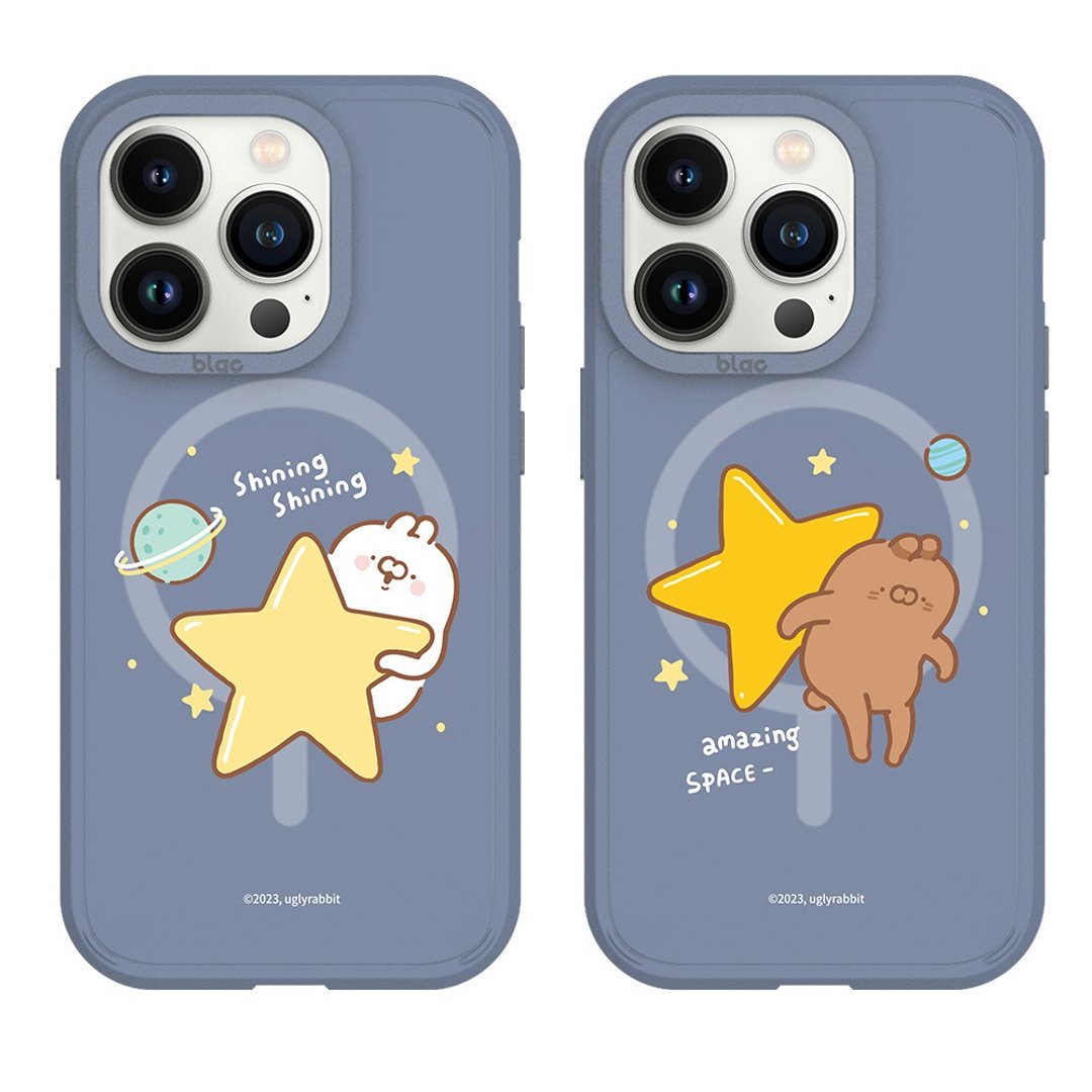 丑白兔灿烂星空系列峡谷强悍MagSafe iPhone手机壳 - 手机壳/手机套 - 硅胶 多色