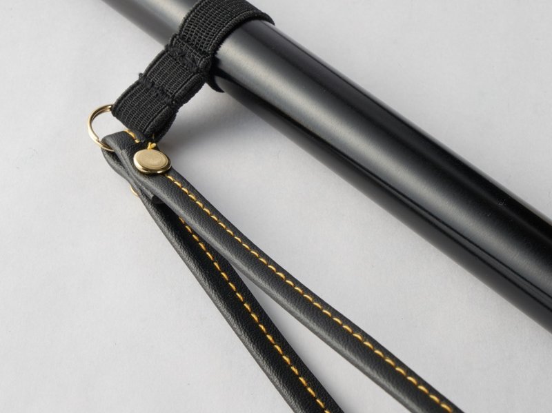 皮革手腕带-黑/棕 - 挂绳/吊绳 - 其他人造纤维 多色