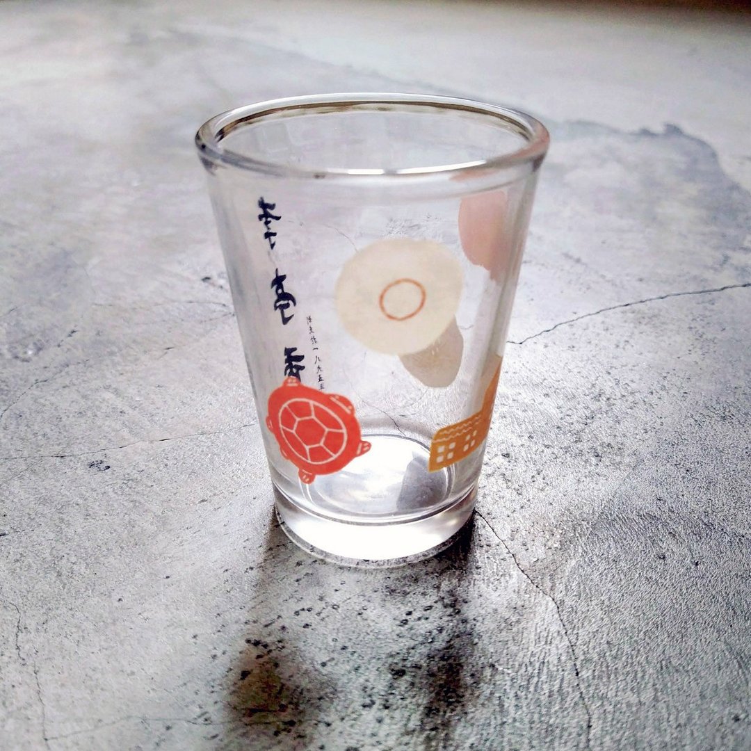 经典台式143水杯 | 李亭香x春池计划 - 玻璃杯 - 玻璃 白色