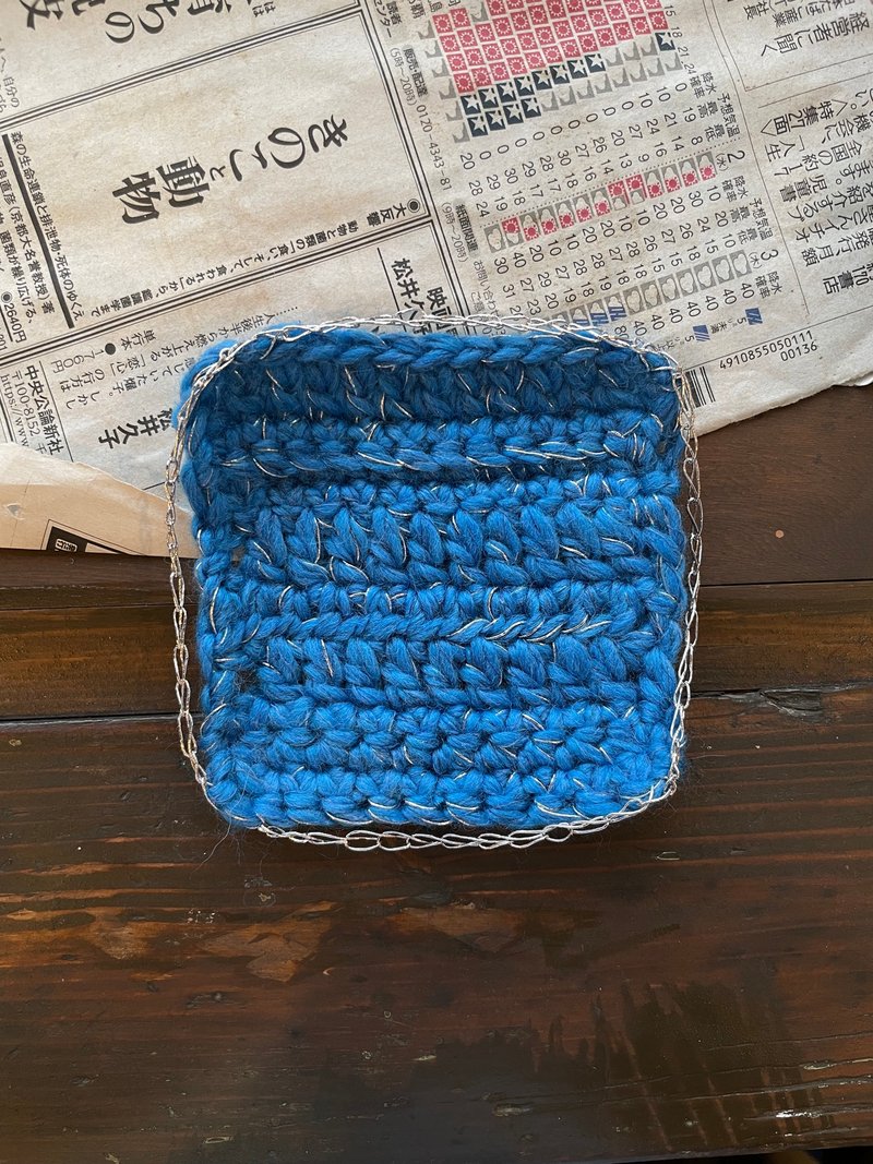 矿垫/家饰垫-立秋4 - 摆饰 - 羊毛 蓝色