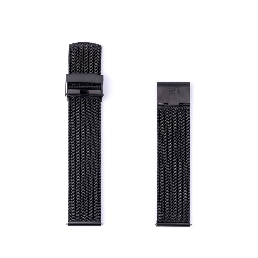 Volare Chronograph Mesh 钢带 20mm - 表带 - 不锈钢 
