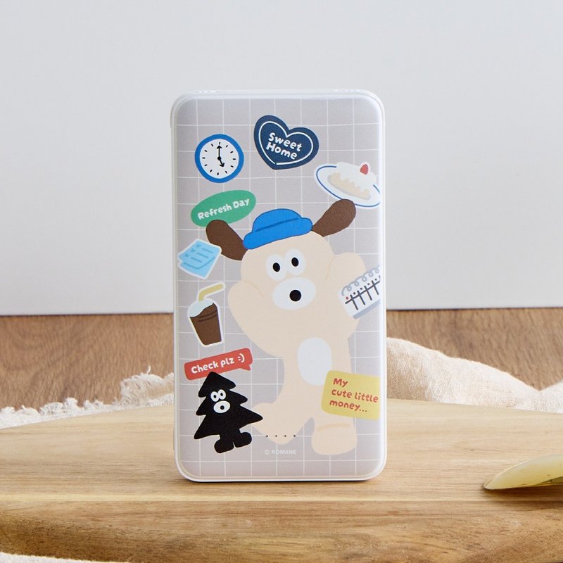 早午餐兄弟Puppy小确幸双线快充10000mAh行动电源 - 充电宝/传输线 - 塑料 多色