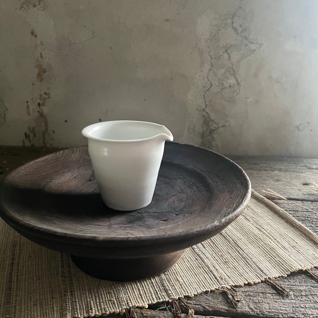 茶海_润白 - 茶具/茶杯 - 陶 白色