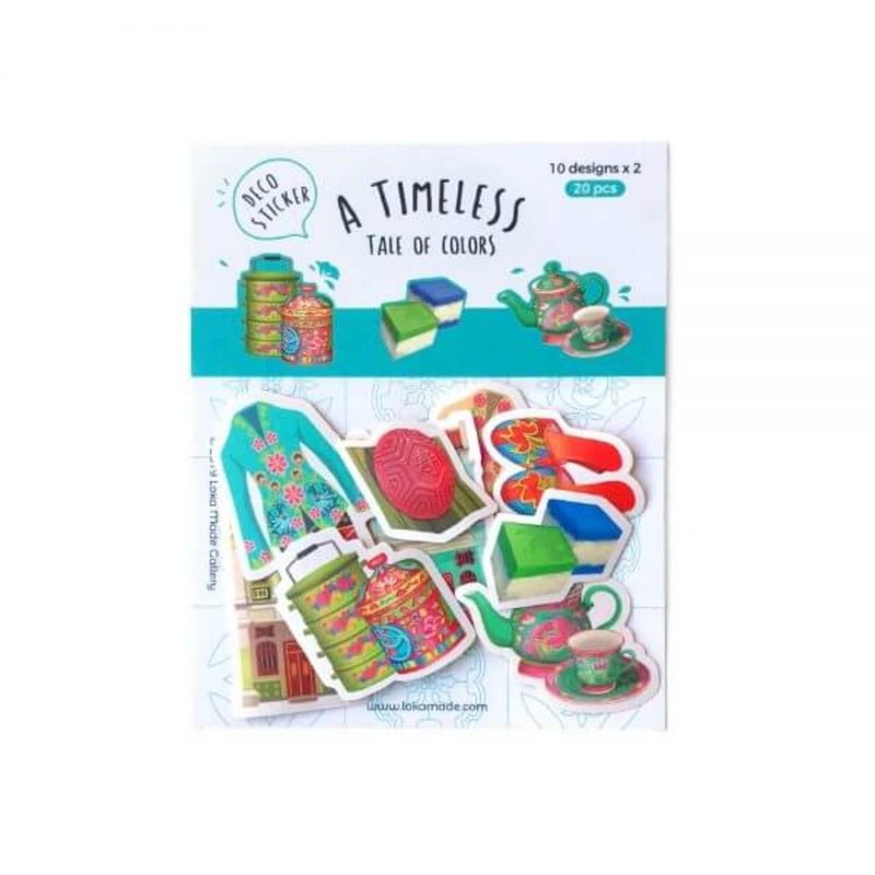 色彩的故事防水贴纸 - 贴纸 - 其他材质 