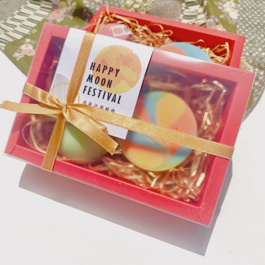 中秋节 | 柚香皂x护肤 礼盒 Mid-Autumn Festival Gift - 肥皂/手工皂 - 其他材质 金色