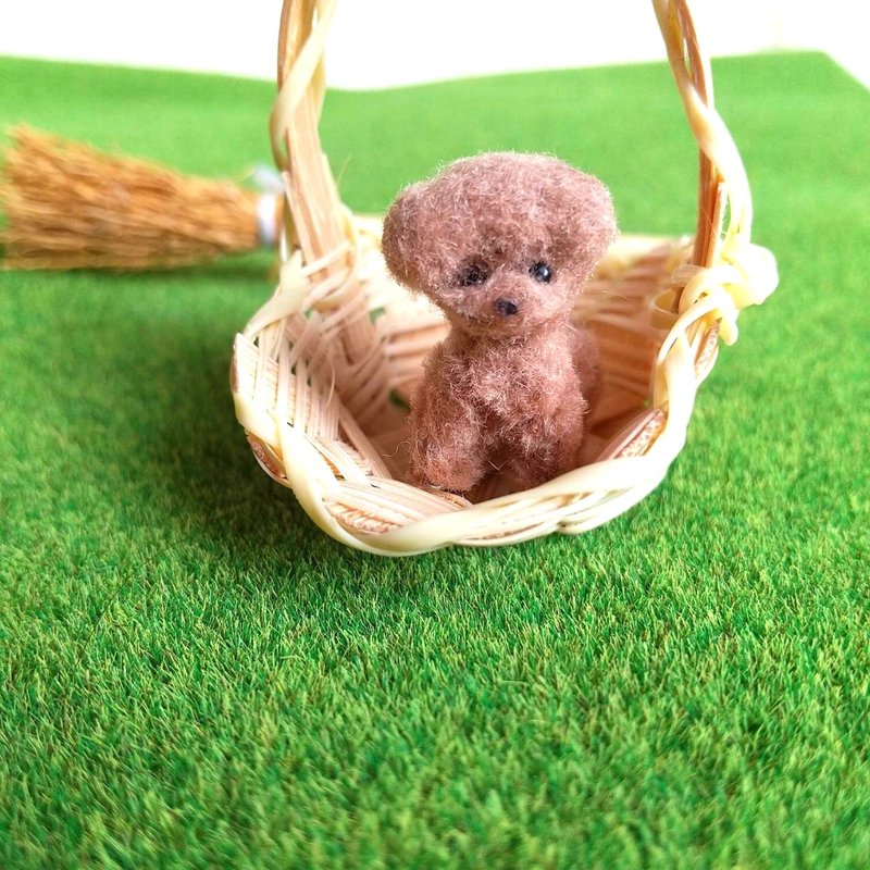 约2.3cm商场艺术玩具贵宾犬 - 玩偶/公仔 - 其他材质 