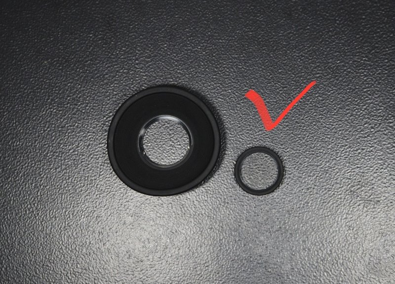 【经典古物】已停产 绝版 Nikon DK-3 原厂右边小 接目镜 观景窗 - 相机 - 其他材质 