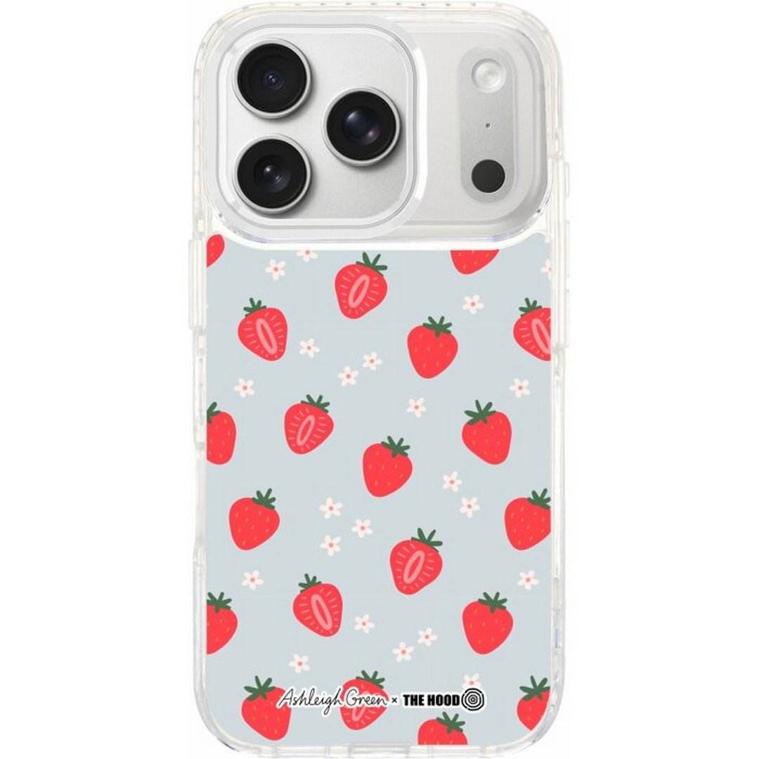 草莓 iPhone17 Pro Max / Air 透明/磁吸磁换式手机殻 - 手机壳/手机套 - 塑料 多色