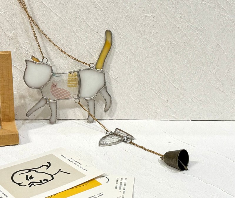 彩色玻璃手作体验课-散步的猫咪、散步的狗狗 - 陶艺 - 玻璃 