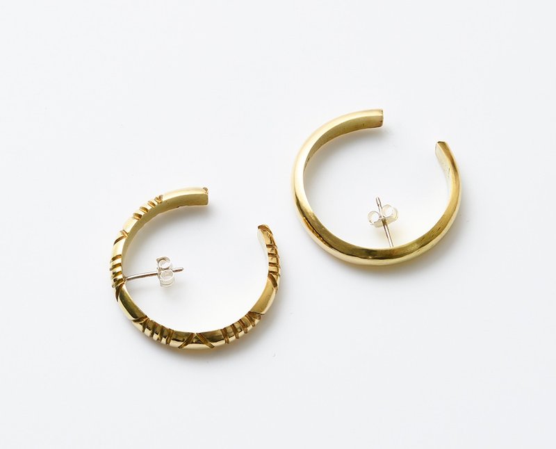 CP216 - 耳环/耳夹 - 其他金属 金色