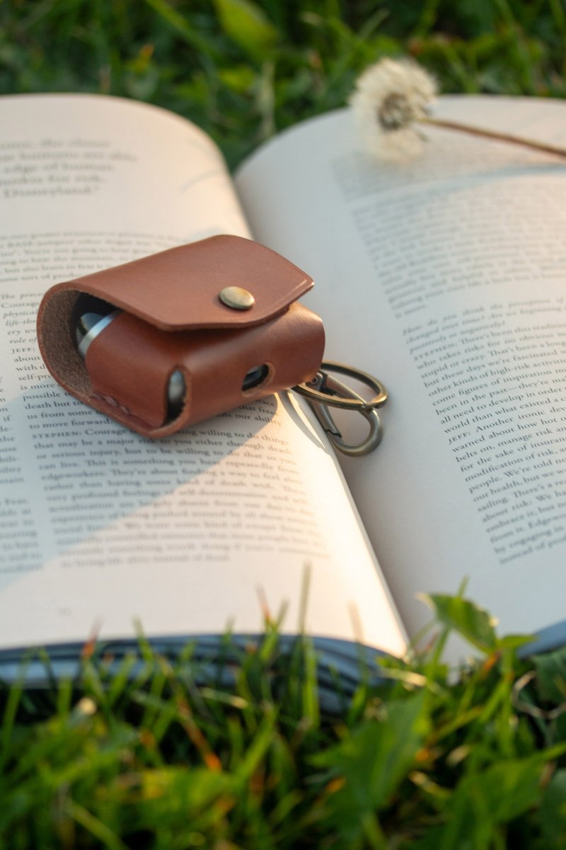 定制刻名三星Samsung Galaxy Buds3 FE, 3 Pro, 3 耳机皮革保护套 - 耳机 - 真皮 多色