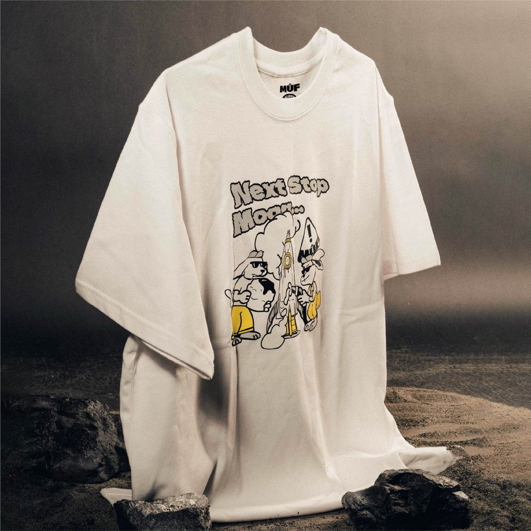 【限量】 Sweet Fuel TEE - 男装上衣/T 恤 - 棉 白色