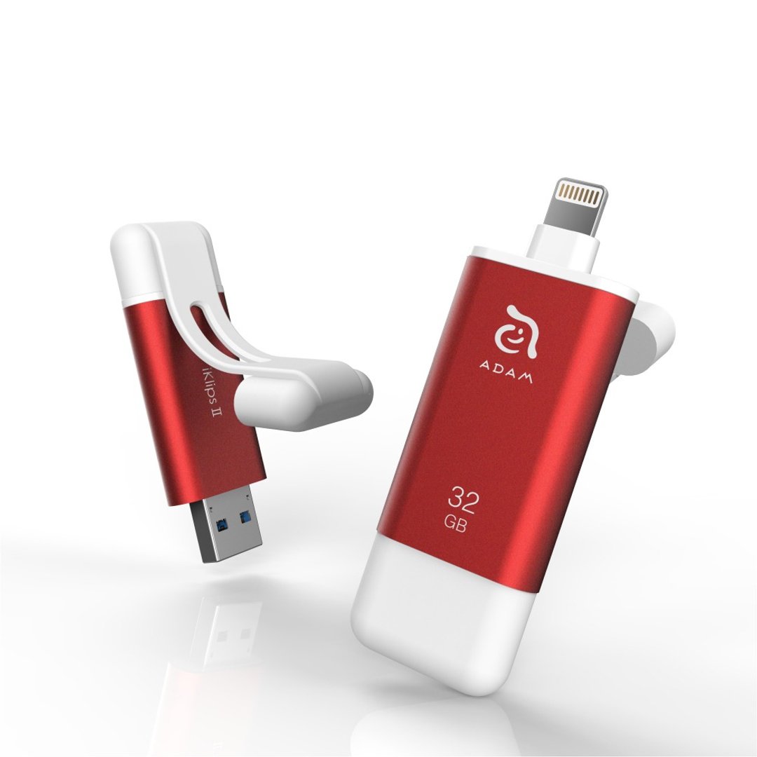 iKlips II 苹果iOS双向随身碟 32GB 红 - 其他 - 其他金属 红色