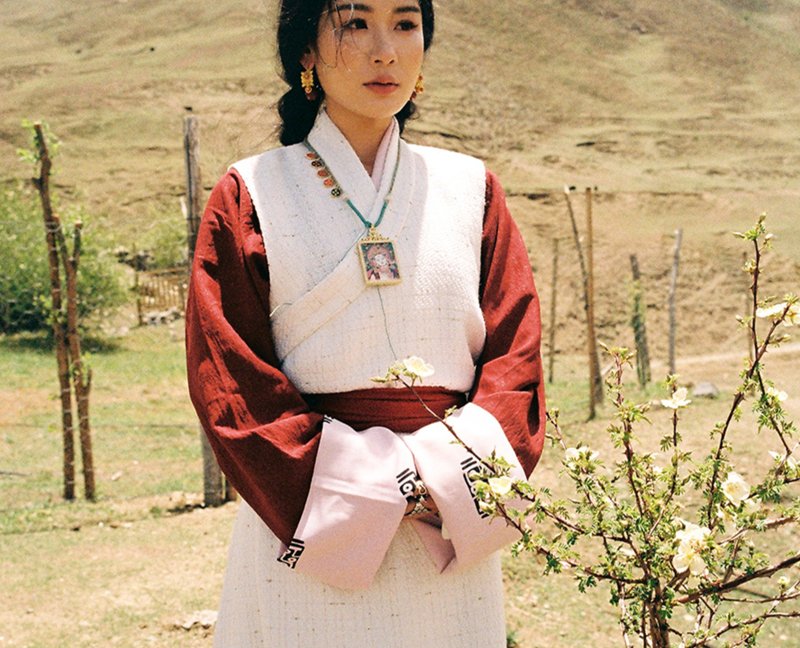 【高原盛夏】新中式复古藏风 东方美学内搭/背心裙 - 女装上衣 - 其他材质 多色