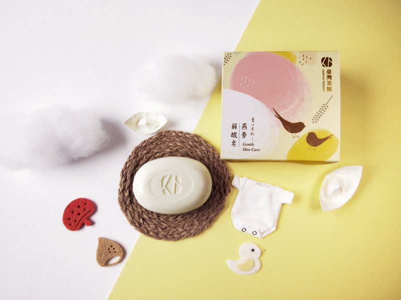 童心未敏 _ 燕麦弱酸皂 _淡香 90g - 肥皂/手工皂 - 其他材质 