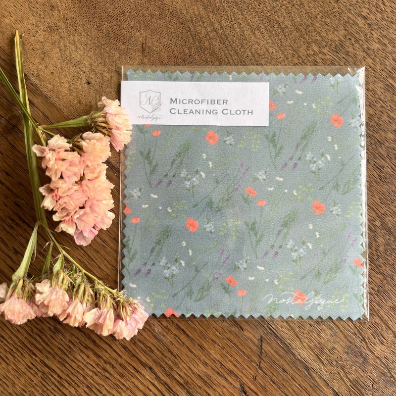 小花朵图案眼镜擦 - 眼镜/眼镜框 - 其他人造纤维 绿色