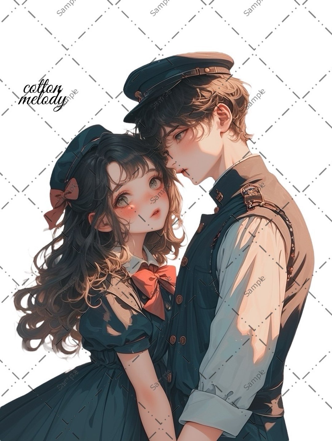 原创贴纸 no.1512 人物贴纸 原创贴纸 人像贴纸 女孩贴纸 原创人物贴纸 - 贴纸 - 纸 