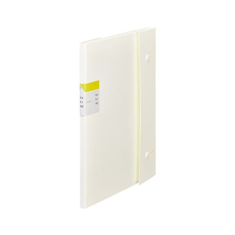 【KING JIM】KAKIKO 单页式风琴折叠资料夹  16内袋 白色 - 文件夹/资料夹 - 塑料 白色