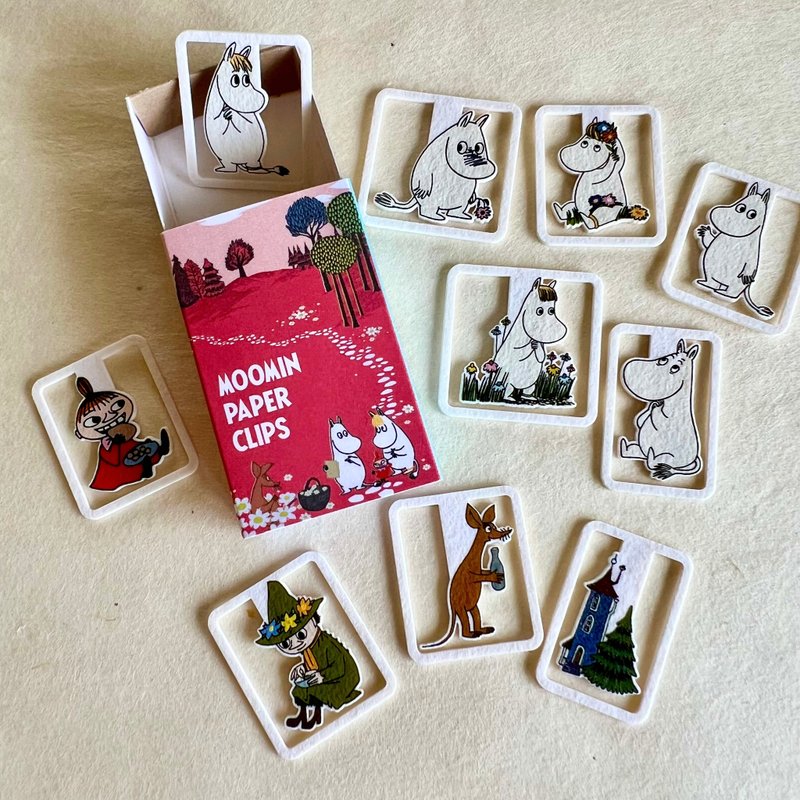 [Pinkoi x 姆明] 姆明回形针 - 其他 - 纸 白色