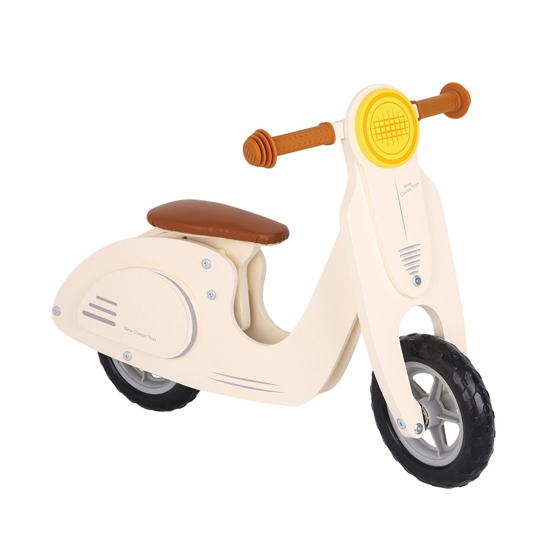 【荷兰New Classic Toys】木制平衡滑步车/学步车 - 香草奶昔 - 玩具/玩偶 - 木头 