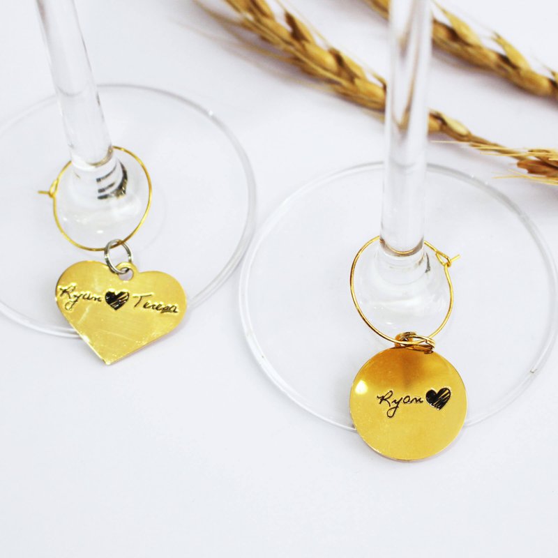 Wine Cup Recognizer|个性化高级金属酒杯区分器—彩色钻石印刷 - 酒杯/酒器 - 其他金属 