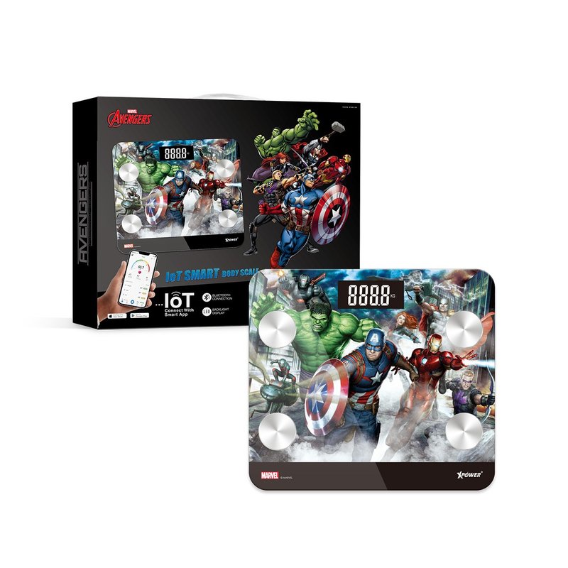 XPower x Marvel SBS1 复仇者联盟系列智能脂肪磅 - 其他 - 其他金属 黑色