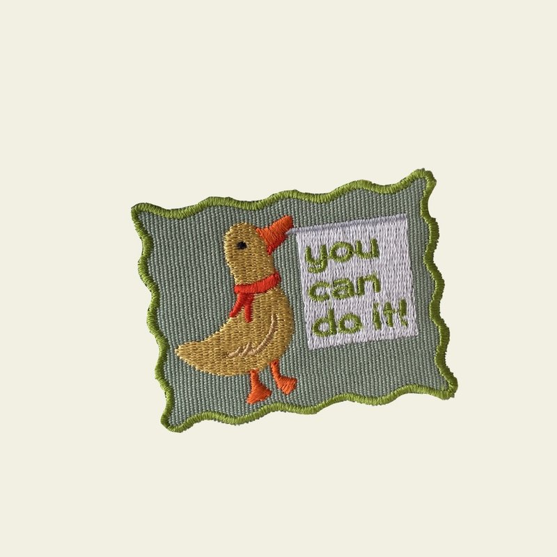 Nice random story- you can DUCK it - 胸花/手腕花 - 绣线 多色