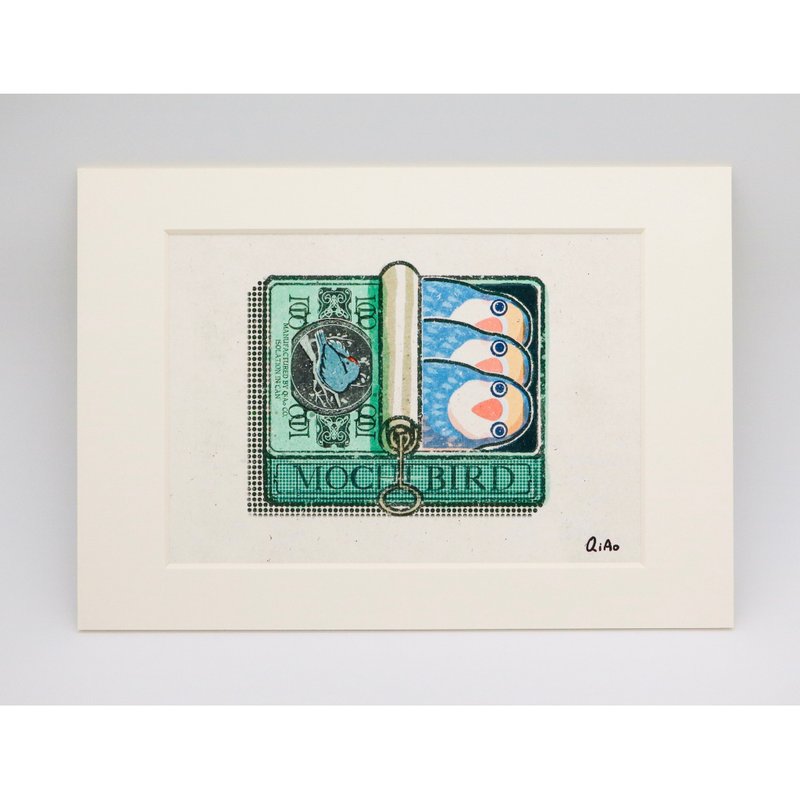 LOLO艺术印刷品 - 海报/装饰画/版画 - 其他金属 蓝色