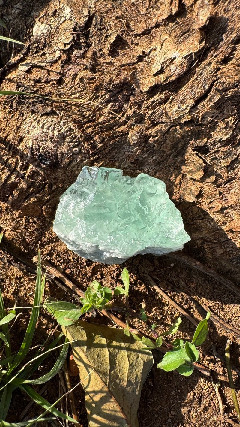 香花岭绿萤石、萤石、绿萤石 - 摆饰 - 水晶 绿色