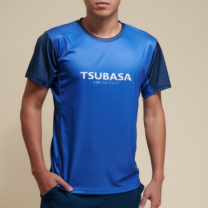 丝滑透气机能排汗衫 午夜宝石蓝 男运动衣 - 男装运动衣 - 其他人造纤维 蓝色