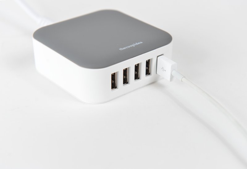 thecoopidea - 8.2A 5 USB 充电器 Mini Block - 数码小物 - 塑料 灰色