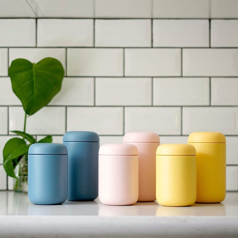 FELLOW Carter卡特陶瓷咖啡真空保温瓶-理光蓝/柠草黄/石樱粉 - 保温瓶/保温杯 - 不锈钢 多色