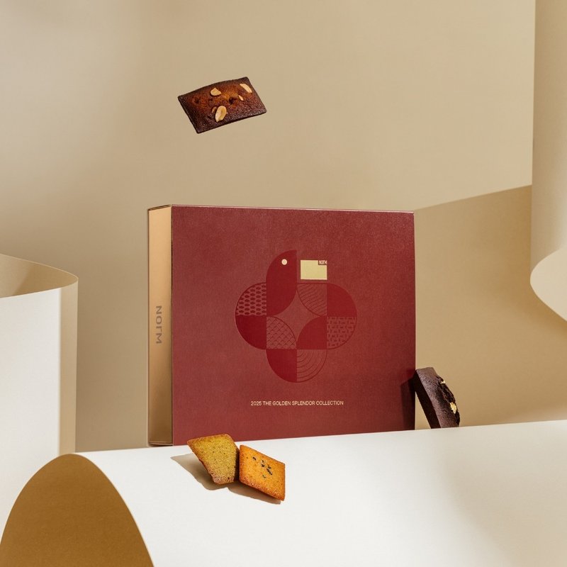 THE GOLDEN SPLENDOR COLLECTION丨流金费南综合礼盒 - 蛋糕/甜点 - 新鲜食材 