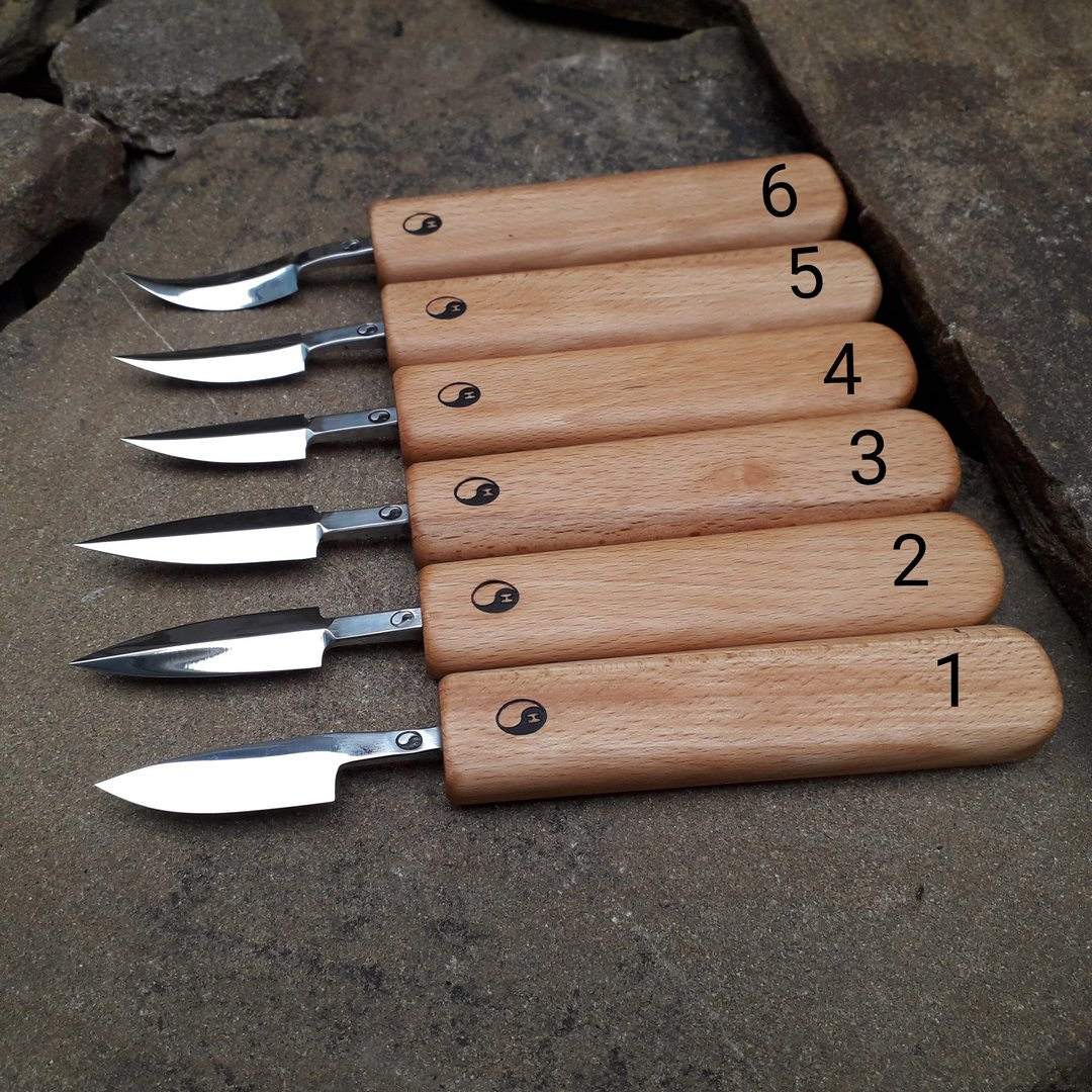 Hand forged chisel. yari-kanna. wood carving tools. - 零件/散装材料/工具 - 其他金属 
