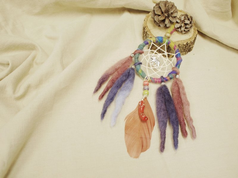 手作捕梦网挂饰~ 情人节礼物. 生日礼物. 圣诞礼物 天然石. 印第安. - 摆饰 - 其他材质 紫色