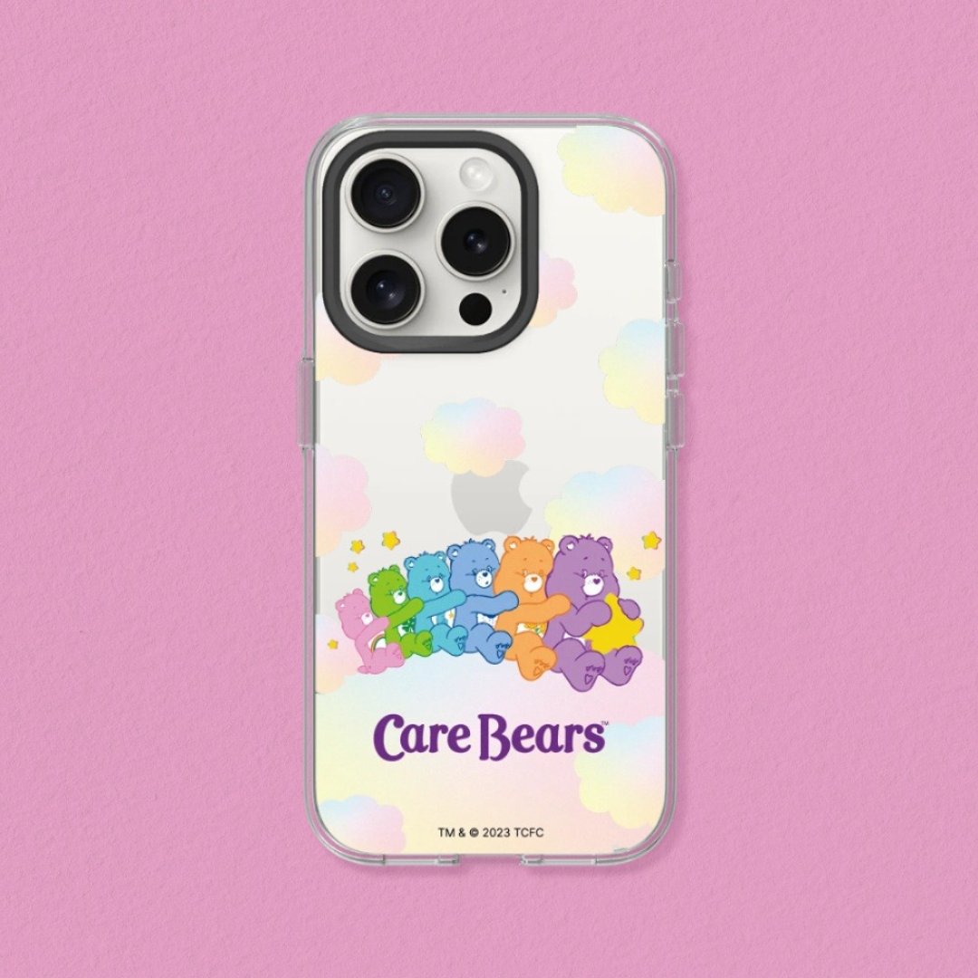 Clear透明防摔手机壳∣Care Bears/云朵绵绵 for iPhone - 手机壳/手机套 - 塑料 透明