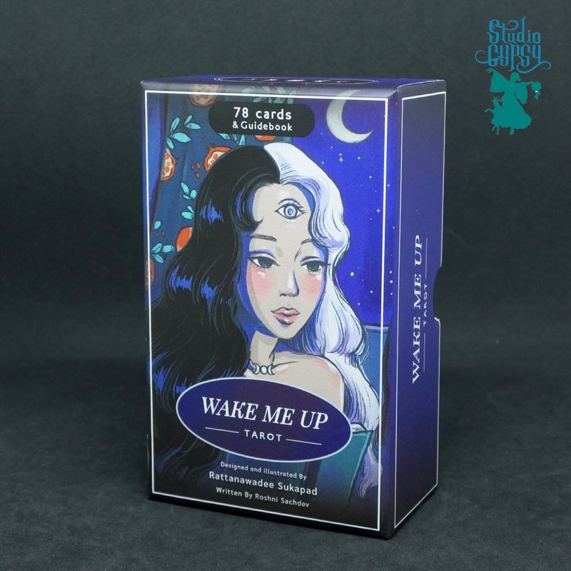 吉普赛卡、正宗塔罗牌、唤醒我塔罗牌套装、带有在线泰语手册和说明的卡片 - 卡片/明信片 - 纸 