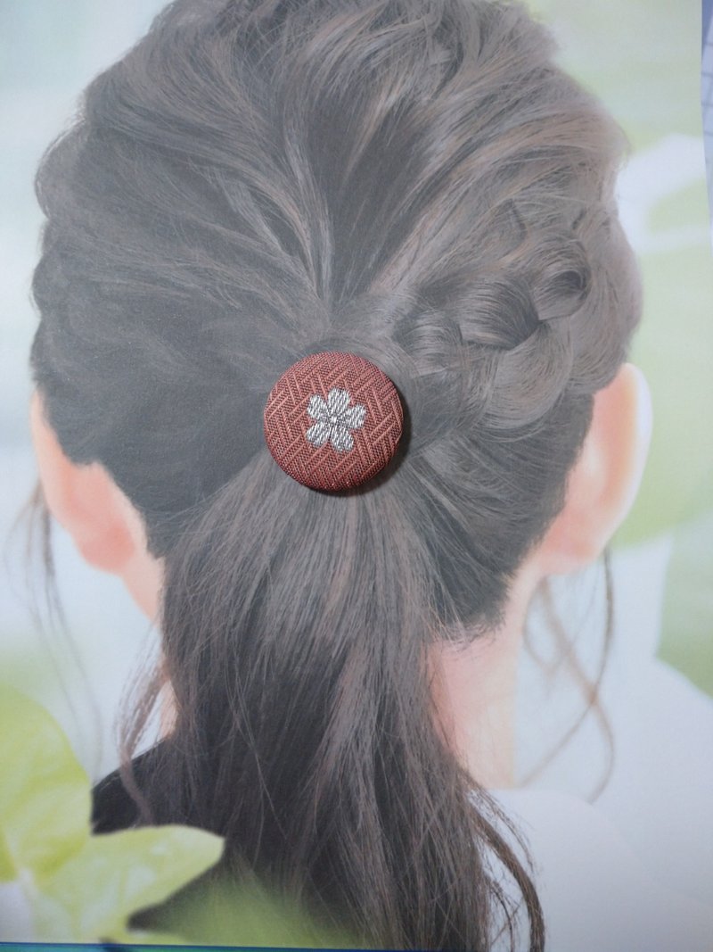 【樱花】粉色 发圈 发饰 日本制 手作 - 发饰 - 其他材质 粉红色