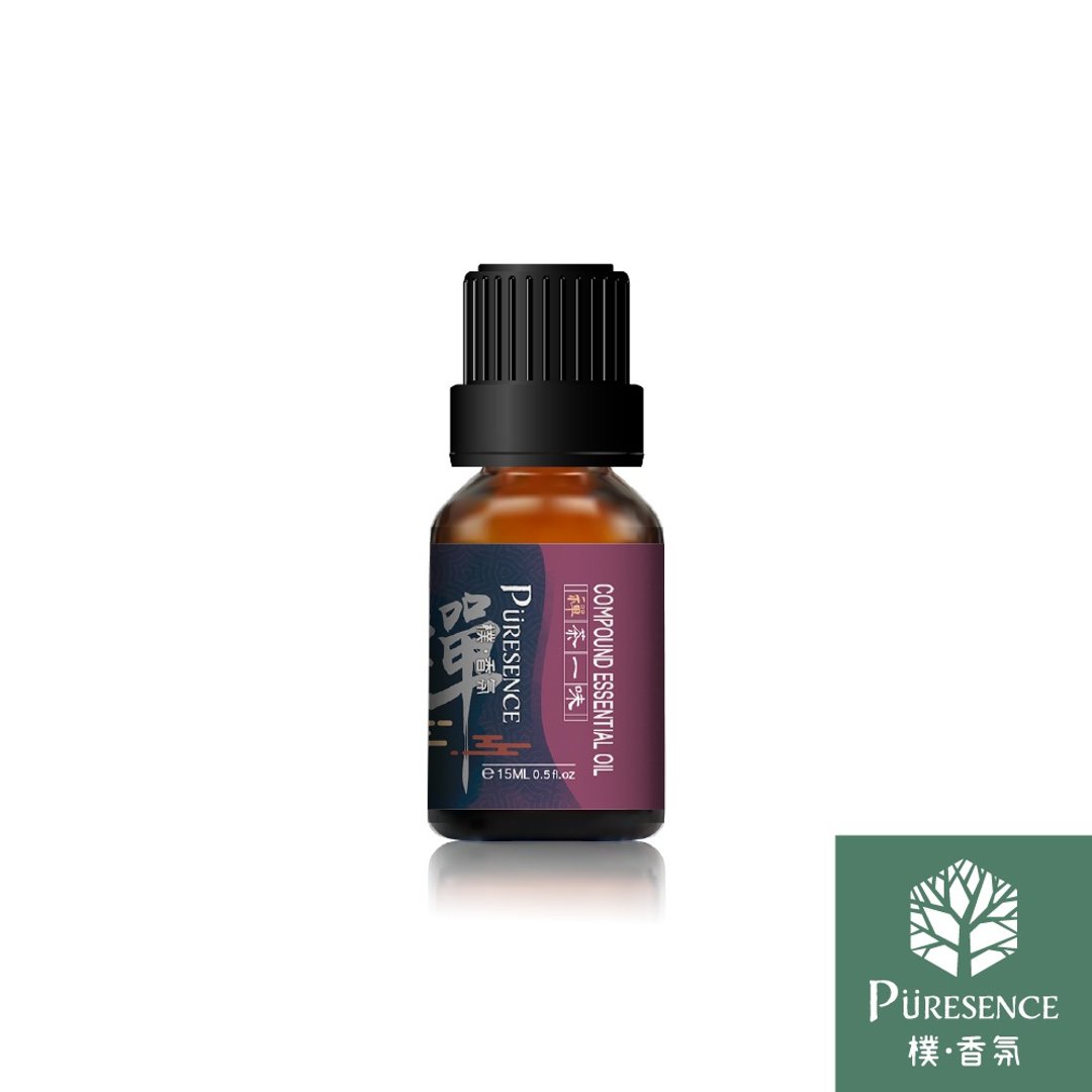 禅茶一味复方精油15ml - 香薰/精油/线香 - 精油 紫色