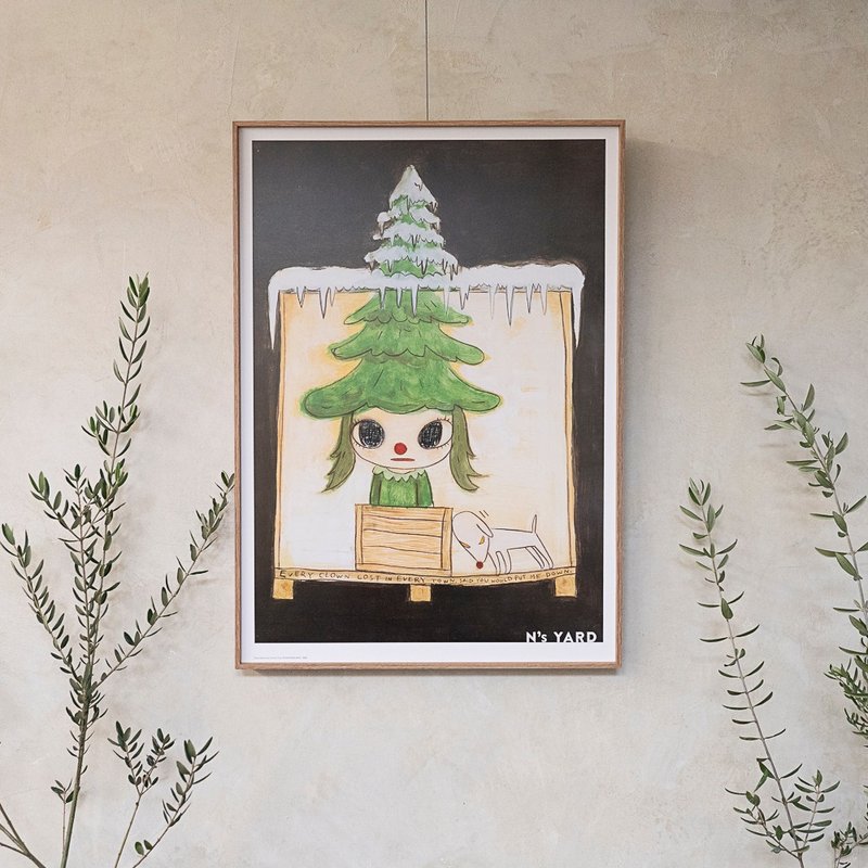 【原版】奈良美智 Every Clown Lost in Every Town - 海报/装饰画/版画 - 纸 