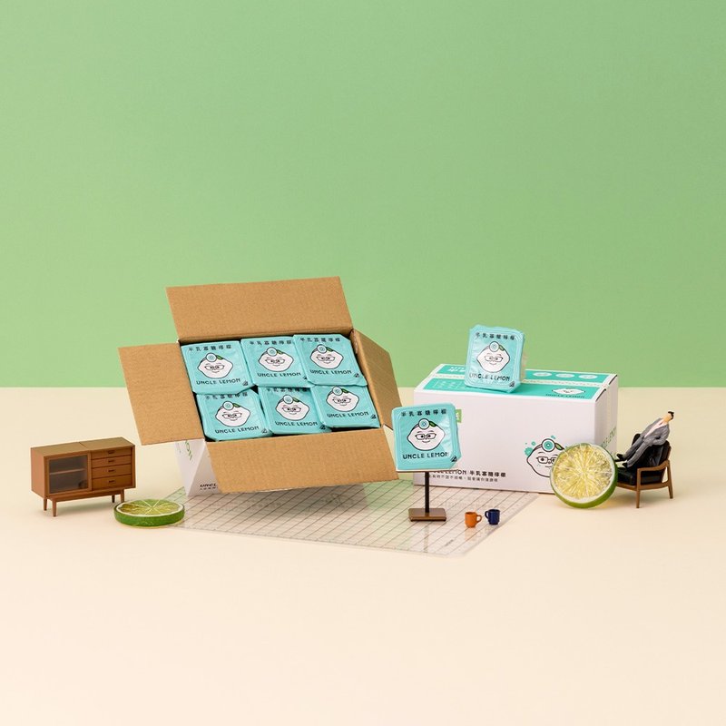 半乳寡糖柠檬胶囊 - 果汁/蔬果汁 - 其他材质 蓝色