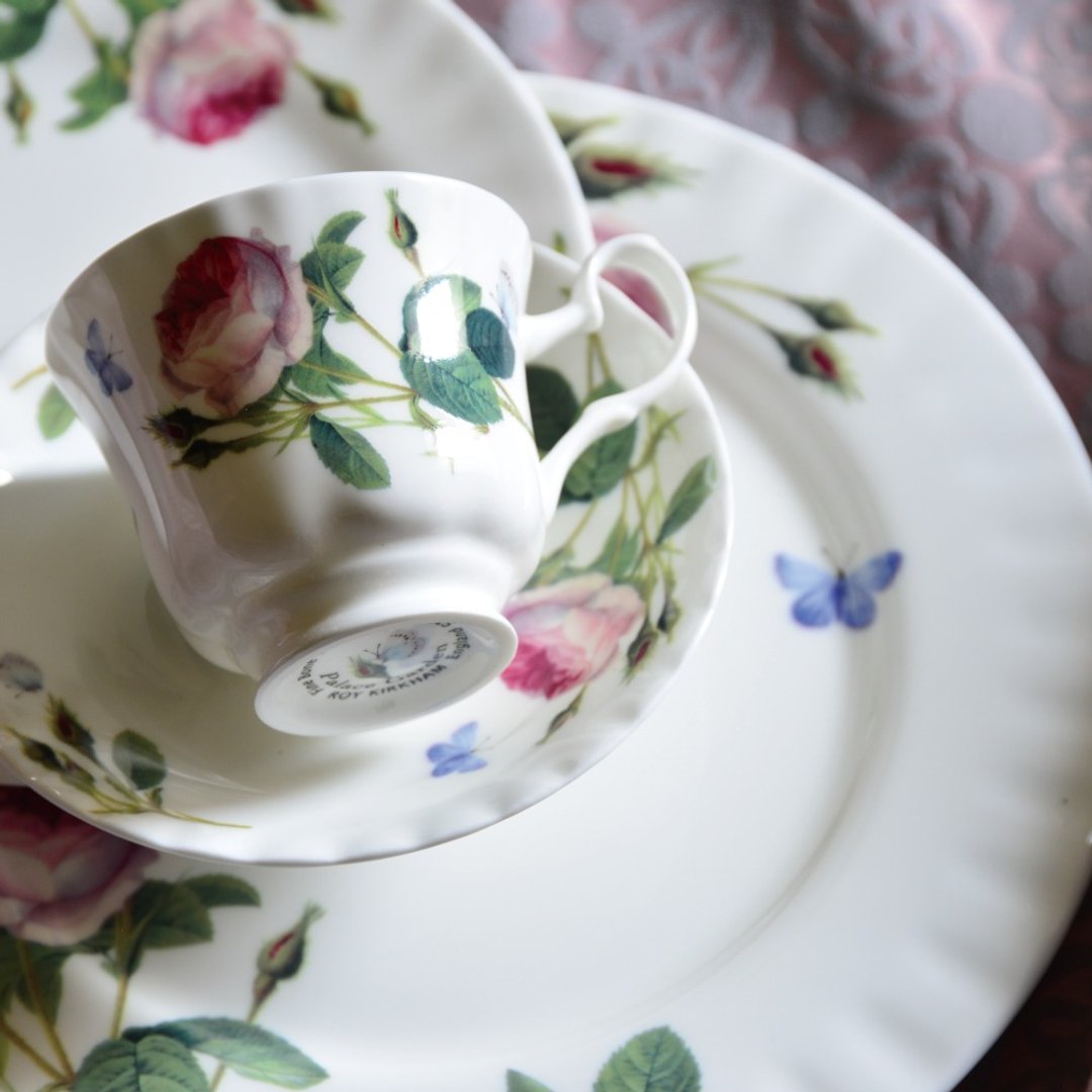 英国 RK | Palace Garden 玫瑰花园 午茶礼盒 / 3件组 - 茶具/茶杯 - 瓷 