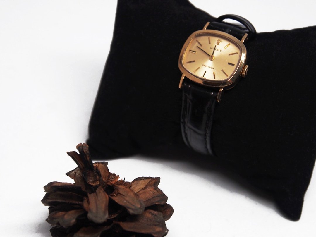 1972 年百年品牌劳力士机械表 ROLEX - 女表 - 其他金属 黑色