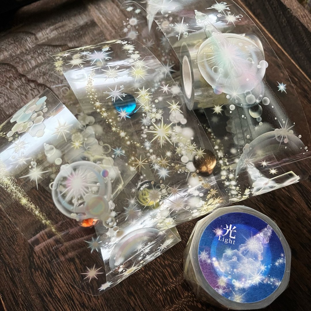光light Pet水晶胶带 - 纸胶带 - 塑料 