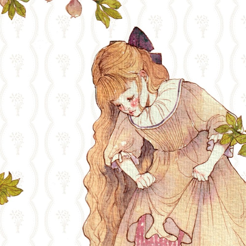 一株无花果 - 贴纸 - 纸 