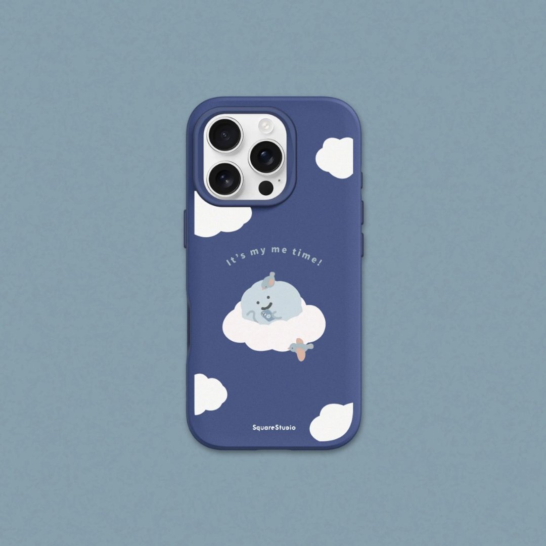 SolidX强化吸震缓冲防摔手机壳∣方坊系列/Me time for iPhone - 手机壳/手机套 - 塑料 多色